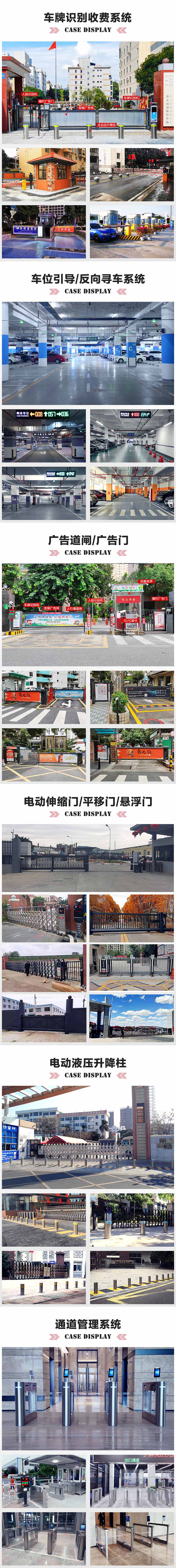 山東泰安市區紀委辦公樓停車場管理系統